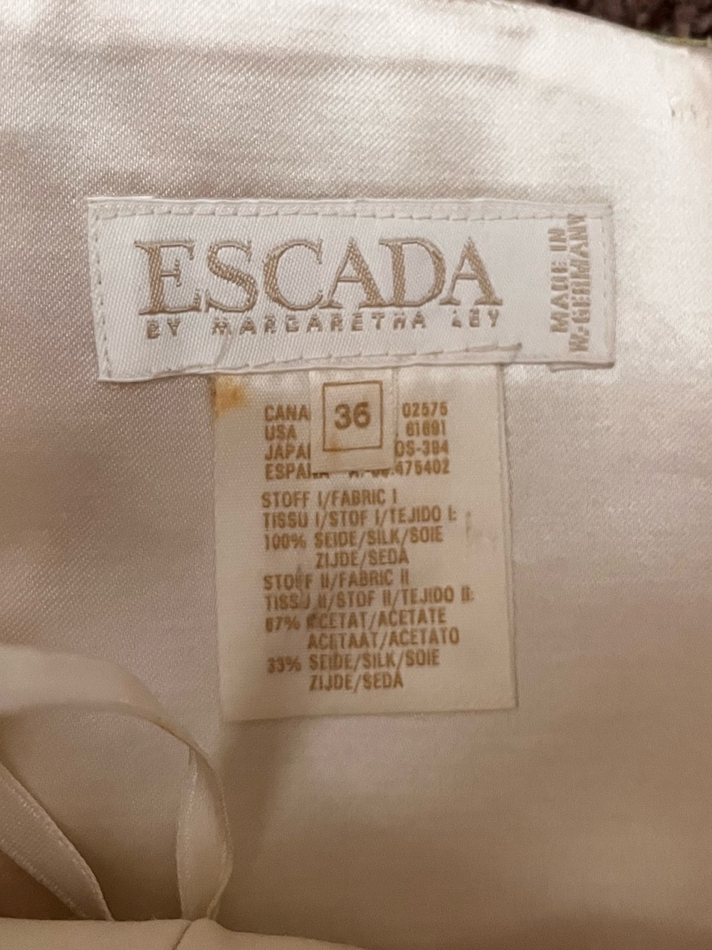 ESCADA VINTAGE DRESS - Picture 2 of 8
